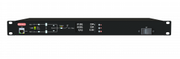 ATS-1204/32: 1U, 230V, 32А, in (2) IEC 60309 P+N+E, out (2) C19 (9) C13, Display